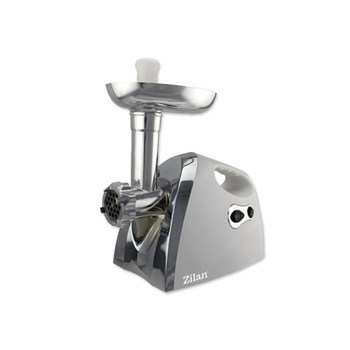 Masina de Tocat Electrica, Putere 1200W, Tava si Panou din Inox, 2 Site Inox, Accesoriu Umplut Carnati, Capacitate de tocare 1.6 kg/min, Alb/Argintiu Masina de Tocat Electrica, Putere 1200W, Tava si Panou din Inox, 2 Site Inox, Accesoriu Umplut Carnati, Capacitate de tocare 1.6 kg/min, Alb/Argintiu