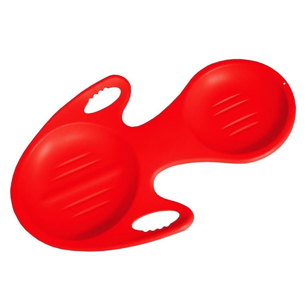 Sanie glider dublu zapada 52x85x9cm, rosu