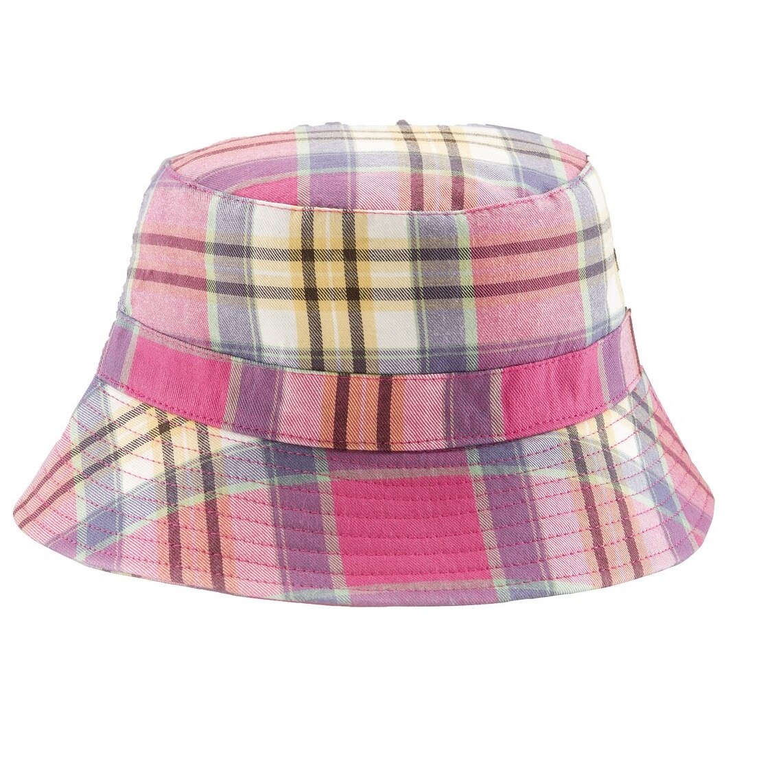 Palarie Protectie Soare, Banz, Pink Check