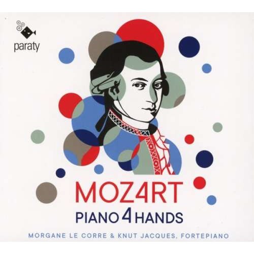 Knut/Morgane Le Jacques - Mozart Piano 4 Hands (CD)
