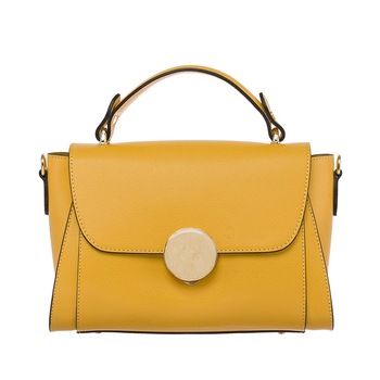 Poseta dama,piele,Toro Nero,Moonshine yellow Poseta dama,piele,Toro Nero,Moonshine yellow