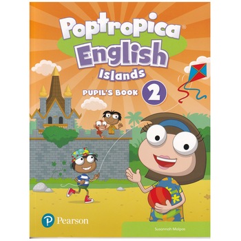 Poptropica English Islands, Level 2, Pupil's Book, 127 pagini, Susannah Malpas Poptropica English Islands, Level 2, Pupil's Book, 127 pagini, Susannah Malpas