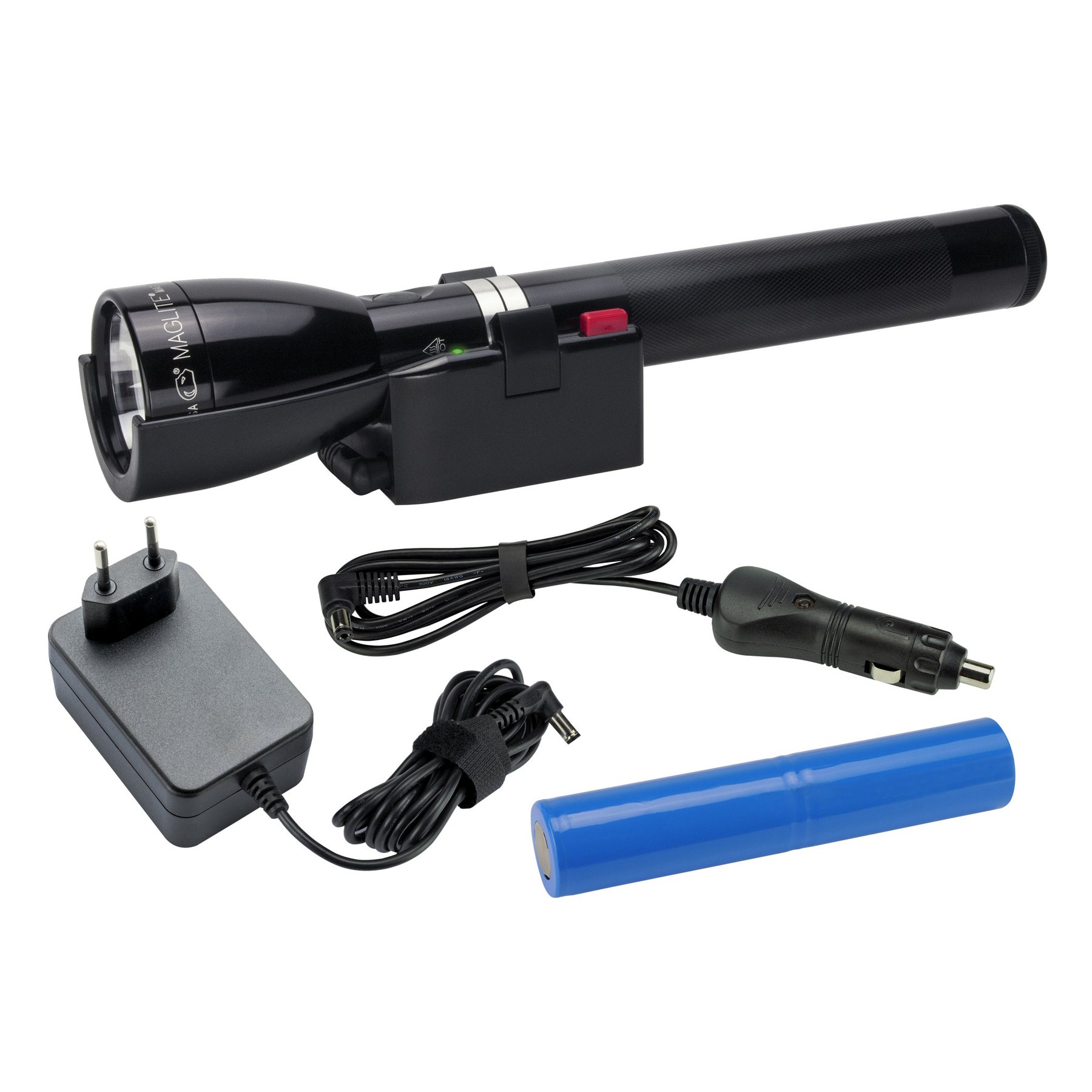 Lanterna reincarcabila profesionala Maglite cu led, neagra, ML150LR