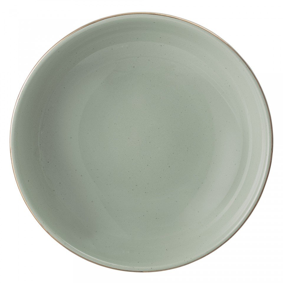 Bol, Bloomingville Spring, ceramica, 21,5 cm, verde