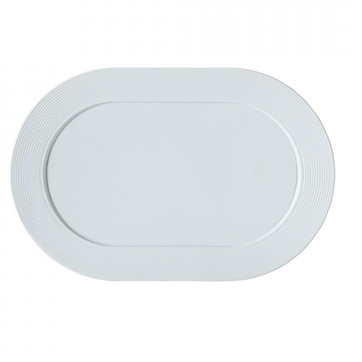 Platou, Bloomingville Ice, ceramica, 24x16cm