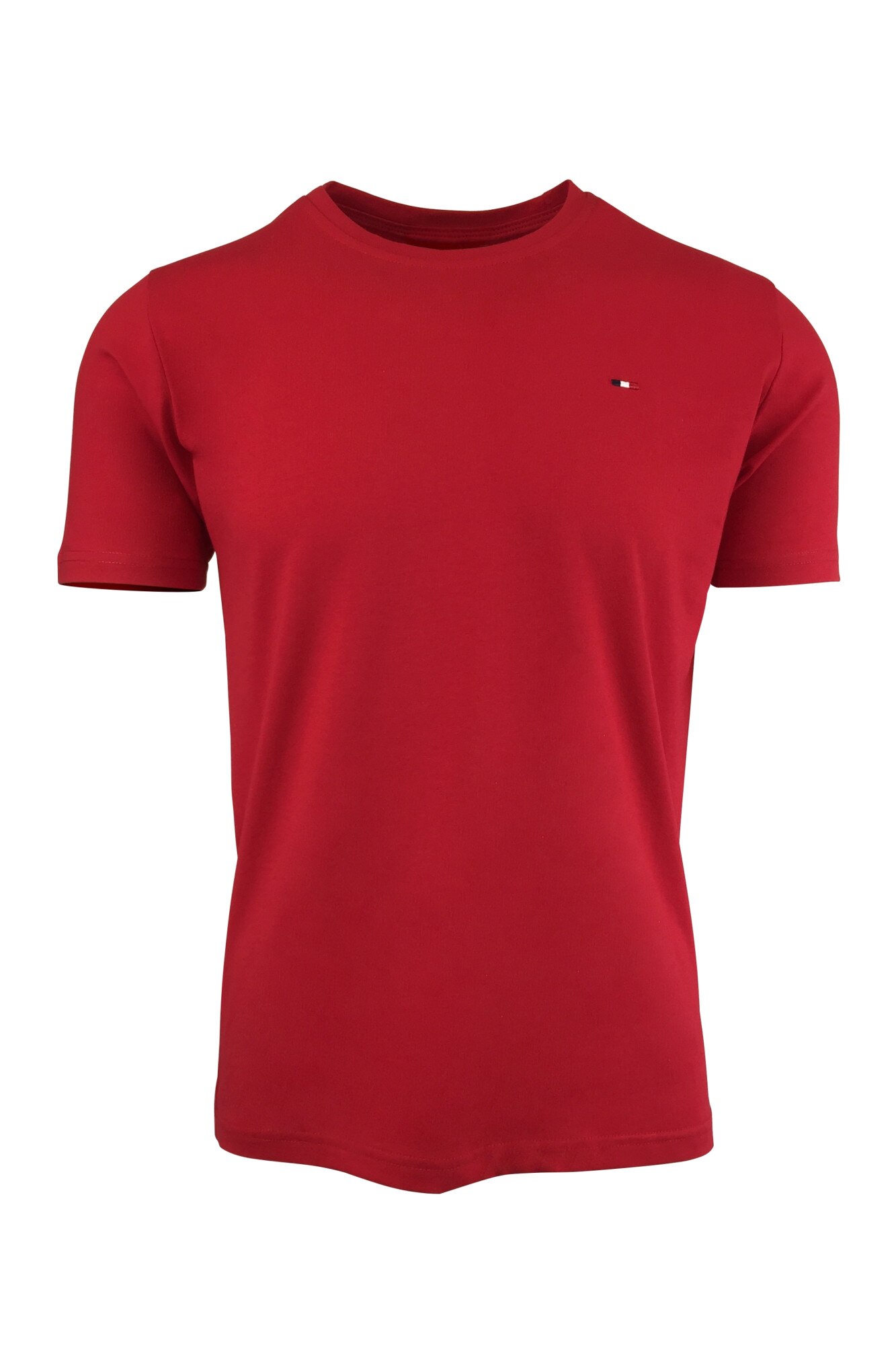 Tricou barbat, UNIVERS FASHION, uni, culoare rosu