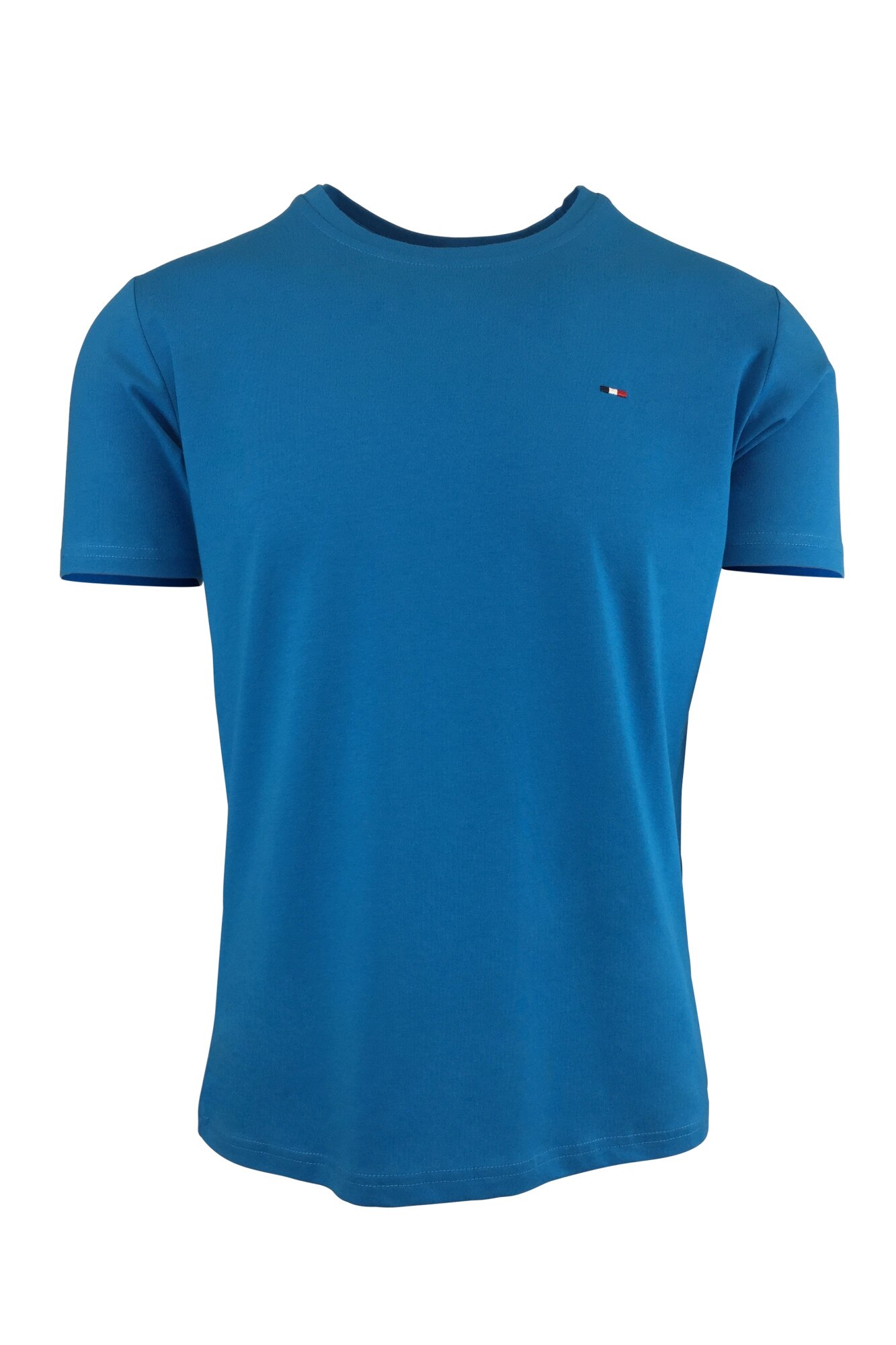 Tricou barbat, UNIVERS FASHION, uni, culoare albastru deschis