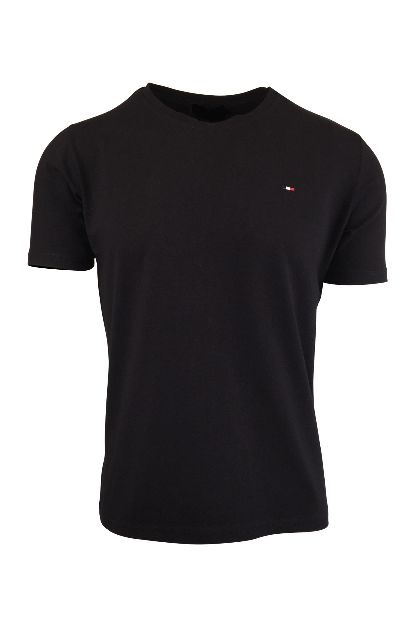 Tricou barbat, UNIVERS FASHION, uni, culoare neagra