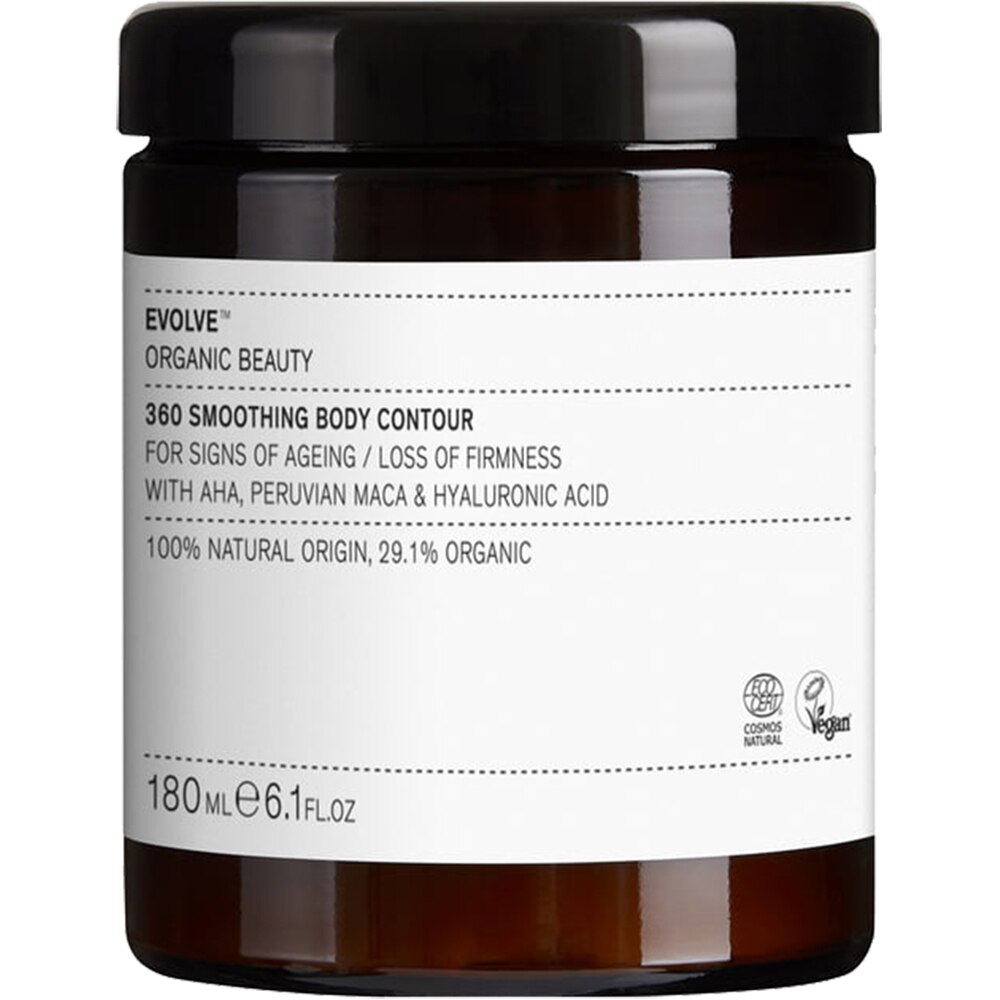 Crema de corp Evolve Organic Beauty 360 Smoothing Body Contour pentru fermitate si elasticitate 180 ml