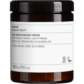 Crema de corp Evolve Organic Beauty 360 Smoothing Body Contour pentru fermitate si elasticitate 180 ml Crema de corp Evolve Organic Beauty 360 Smoothing Body Contour pentru fermitate si elasticitate 180 ml