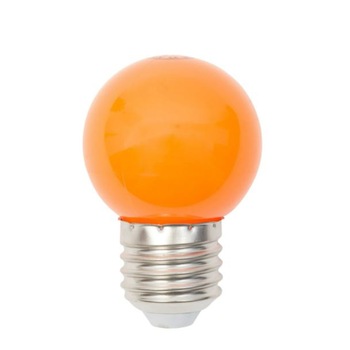 Bec LED Moon light glob mic portocaliu G45, E27, 3W , 200 lm Bec LED Moon light glob mic portocaliu G45, E27, 3W , 200 lm