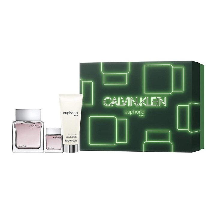 Set Calvin Klein Euphoria, Barbati, Apa de toaleta 100ml, Apa de toaleta 15ml, After shave 100ml