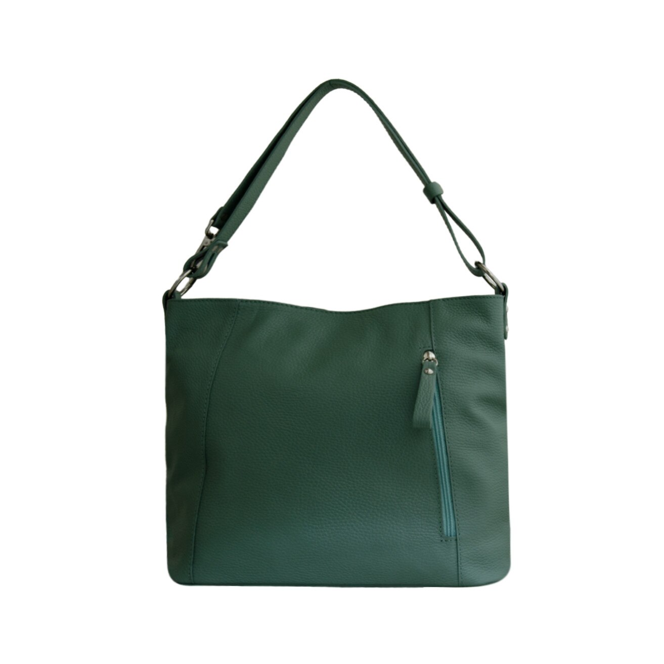 Geanta de dama din piele naturala Eva Bags, Angelina verde