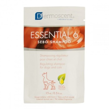 Sampon Dermoscent Essential 6 Sebo Caini si Pisici, 15 ml Sampon Dermoscent Essential 6 Sebo Caini si Pisici, 15 ml