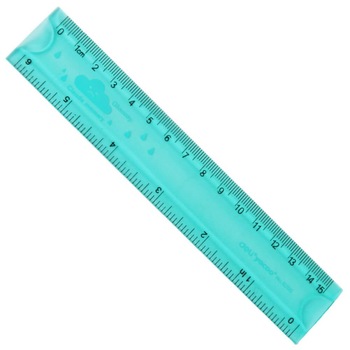 Rigla Flexibila Deli, 15 cm, Albastru Rigla Flexibila Deli, 15 cm, Albastru