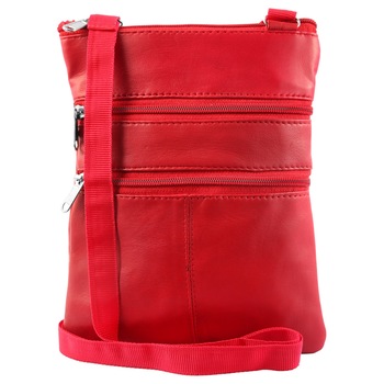 Geanta dama, Raptor, piele naturala, rosu Geanta dama, Raptor, piele naturala, rosu