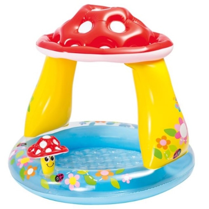 Felfújható gomba medence gyerekeknek, INTEX, 100 x 90 cm