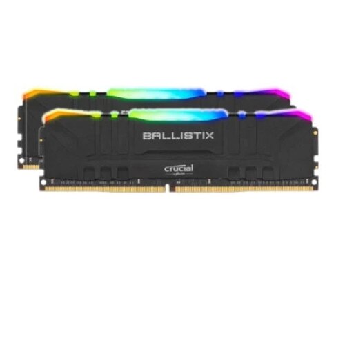 Memorie Crucial Ballistix Black RGB 64GB (2x32GB) DDR4 3600MHz CL16 Dual Channel Kit