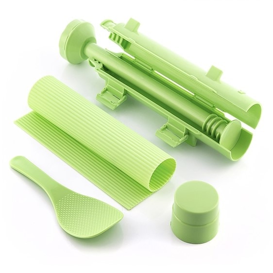 Set ustensile pentru facut Sushi cu carte de retete Suzooka