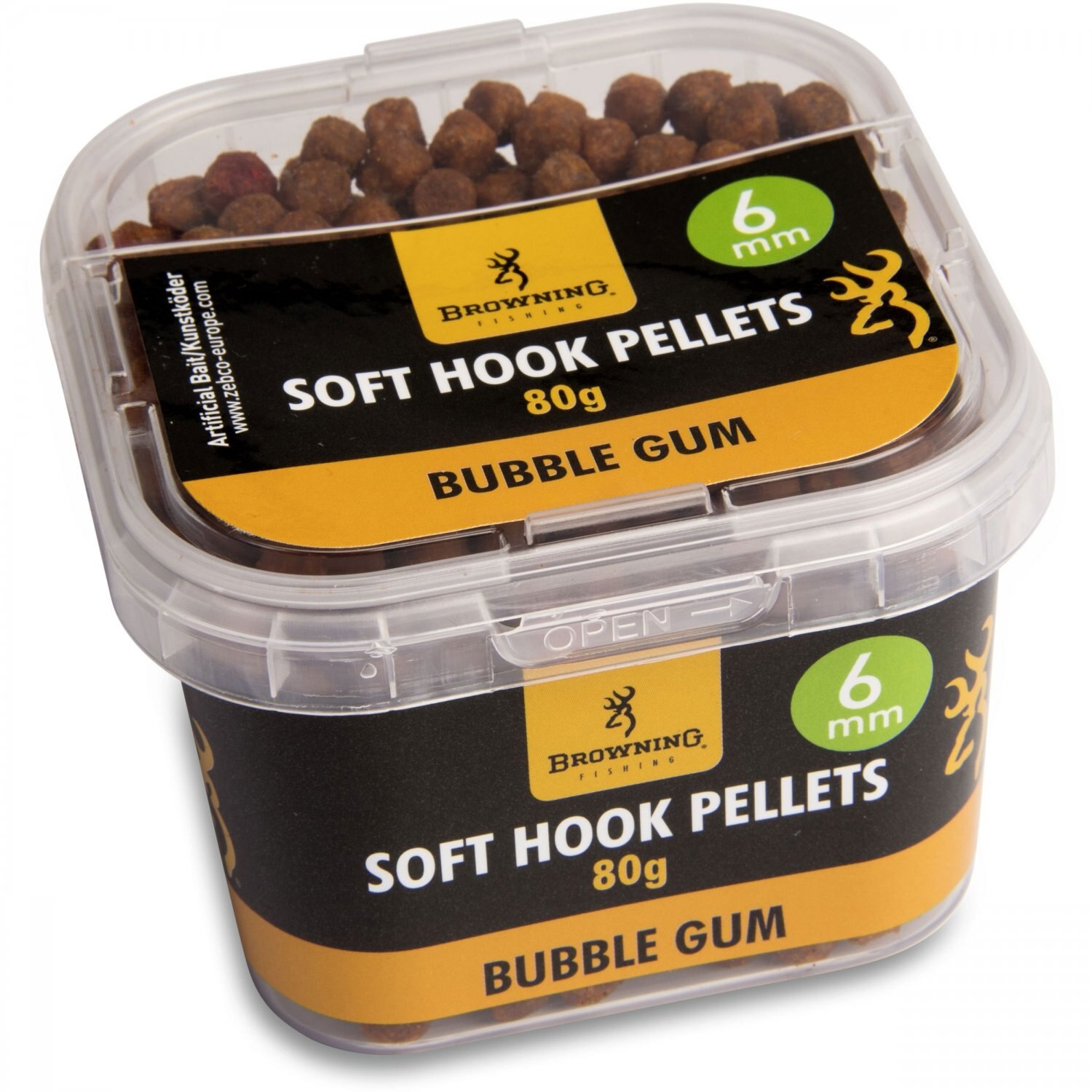 Pelete Soft Soft Hook Pellets 6mm 80g Bubble Gum