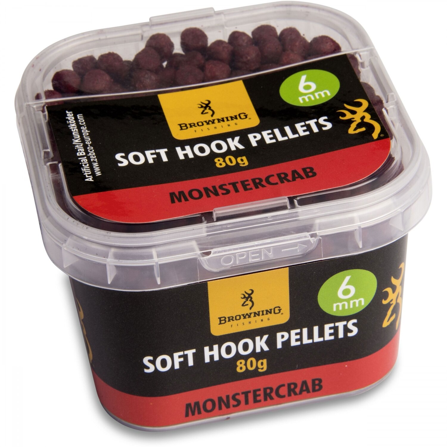 Pelete Soft Soft Hook Pellets 6mm 80g Monster Crab