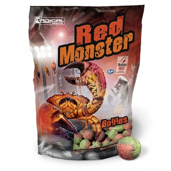 Boilies Red Monster Boilie 20mm 1kg Boilies Red Monster Boilie 20mm 1kg