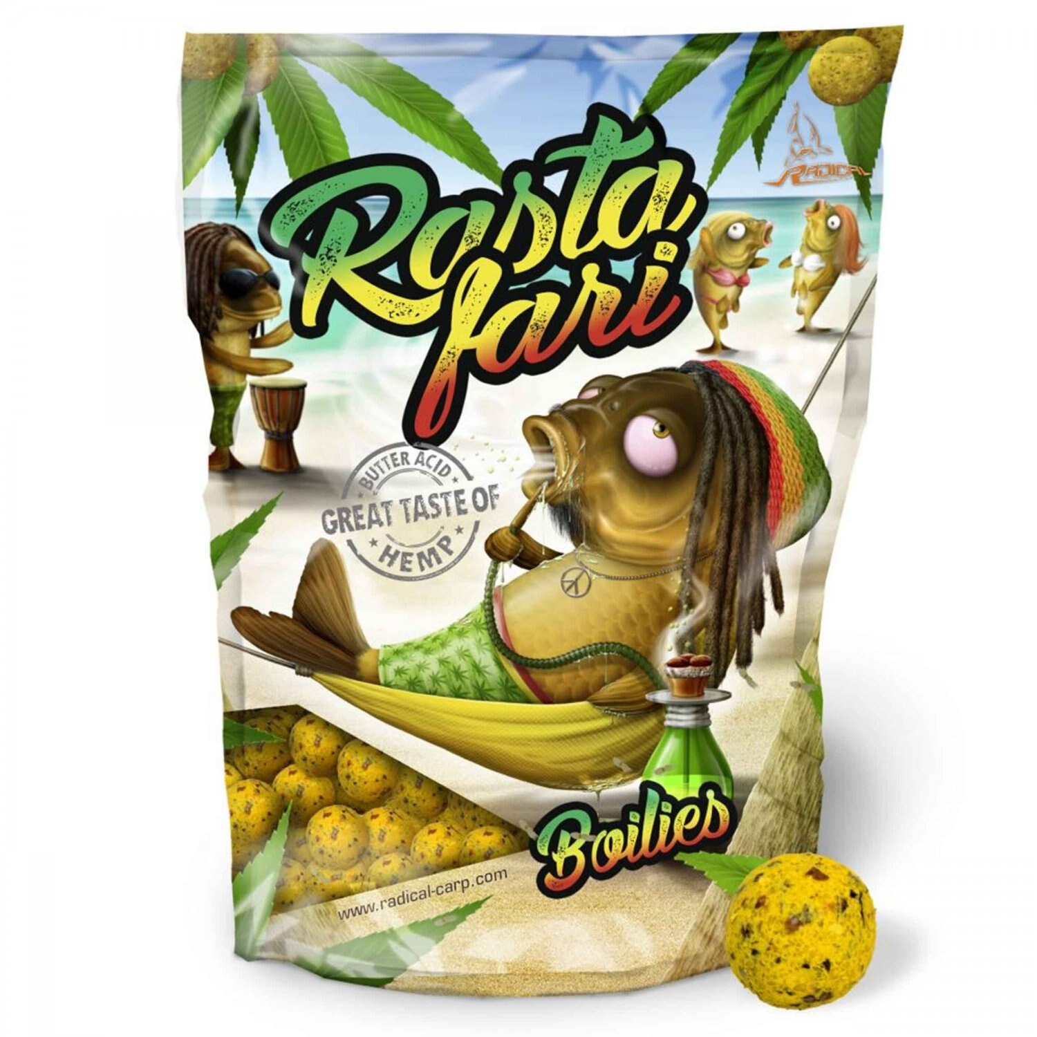 Boilies Rastafari 16mm 1kg
