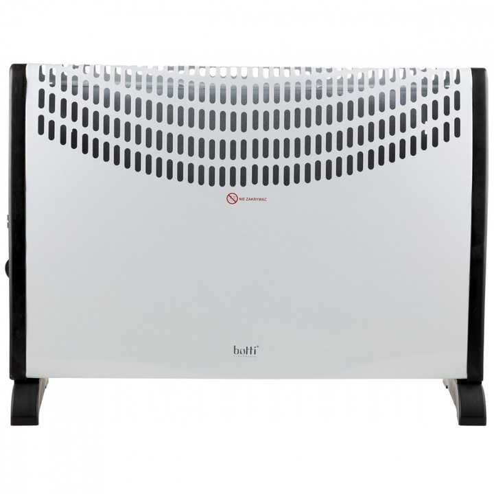 Botti, FACARDO CX-2000D elektromos hősugárzó, 2000 W, 3 fokozat, fehér