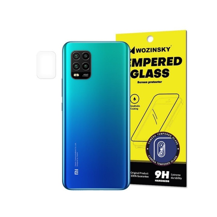 Folie Nano Glass Pentru Camera Wozinsky Xiaomi Mi 10 Lite, Transparenta