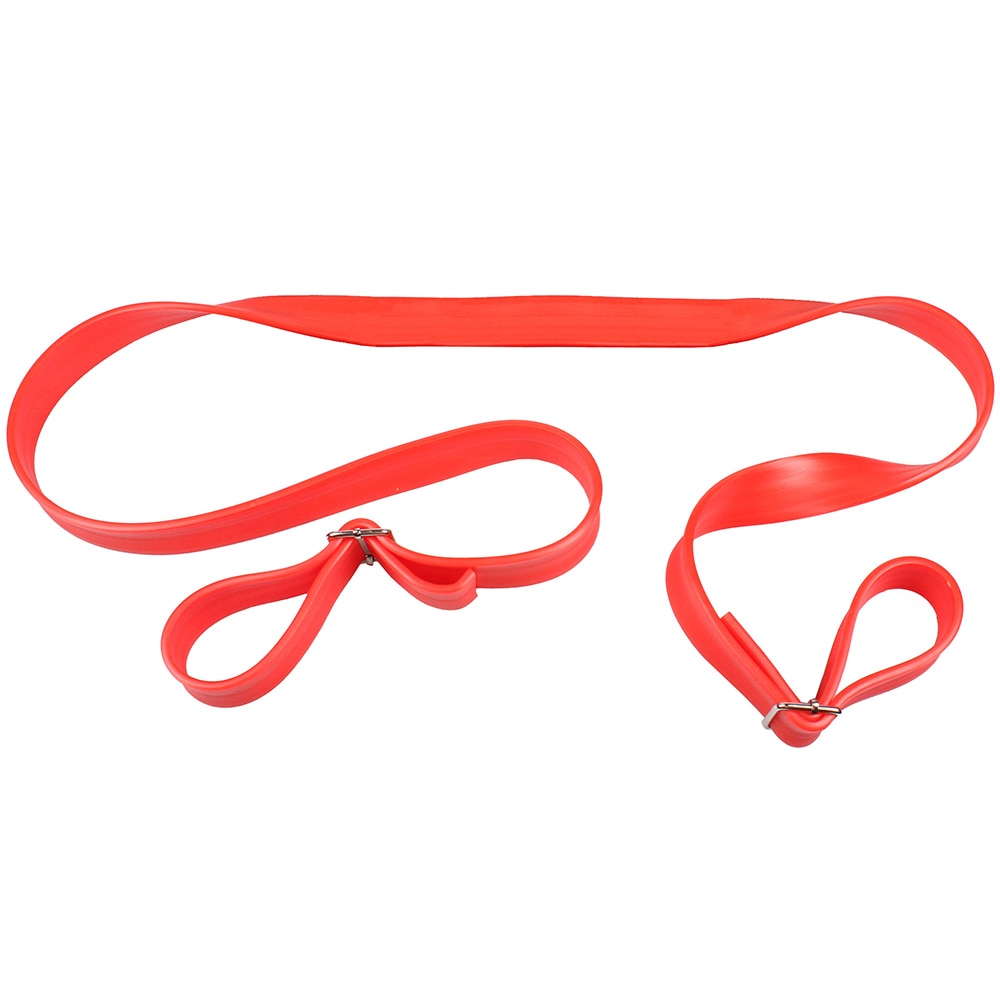 Banda fitness din cauciuc, Merco, rosu, 5 m