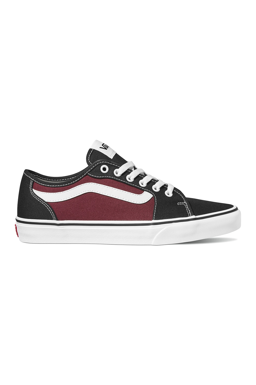 Vans, Tenisi de panza Filmore Decon, Negru/Maro cognac, 9