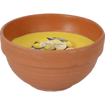 Lumanare antitantari galbena in vas ceramic citronella 70/130 mm Lumanare antitantari galbena in vas ceramic citronella 70/130 mm