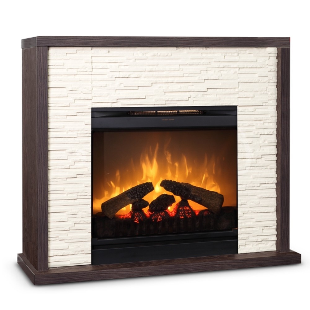 Semineu Braga Nuc - cu focar electric 3D Dimplex Optiflame DF2010-EU cu sunet