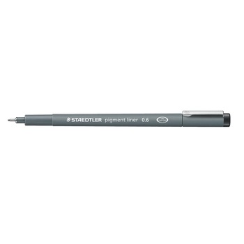 Pigment liner 0.6 mm, negru Staedtler ST-308-06-9 Pigment liner 0.6 mm, negru Staedtler ST-308-06-9