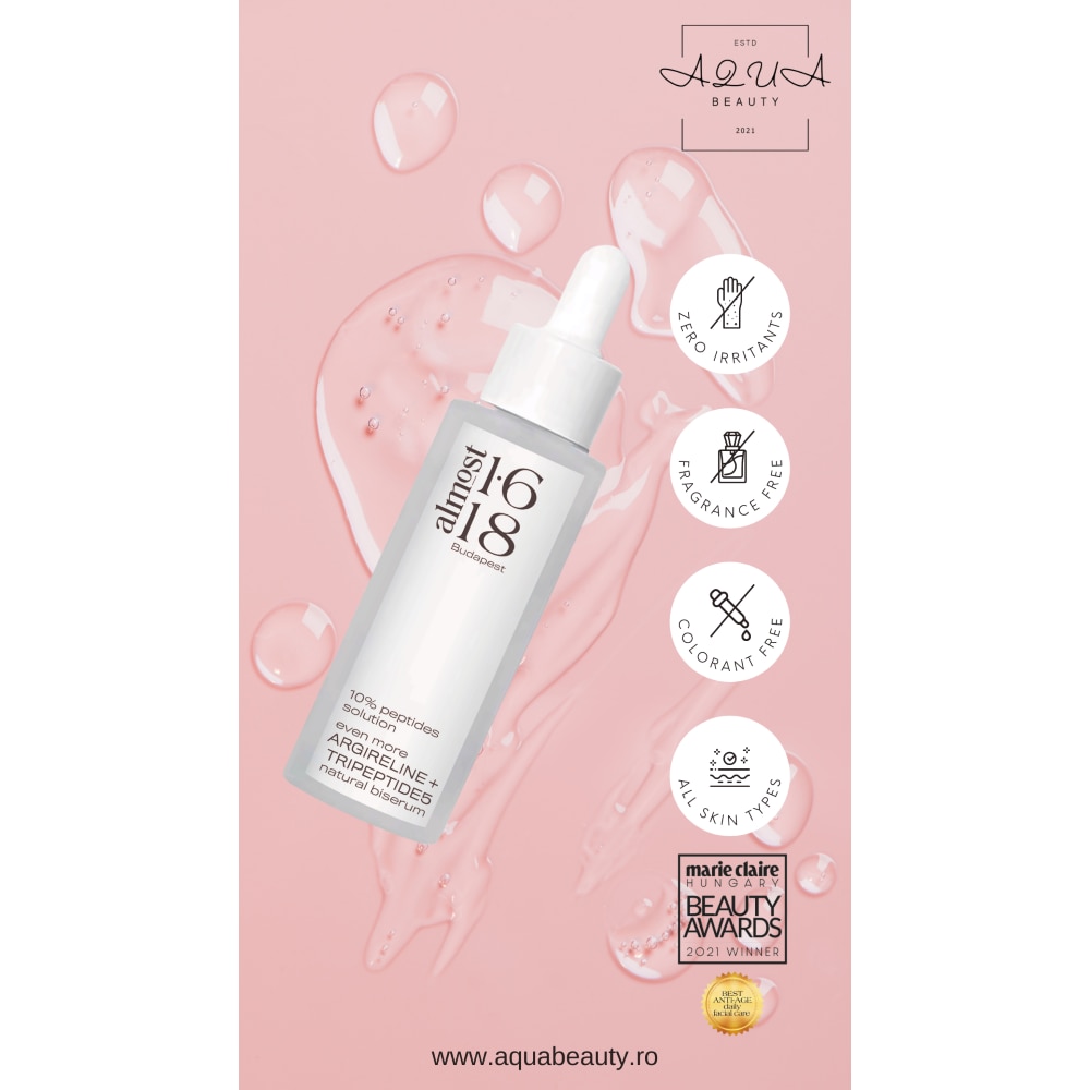 Серум против бръчки с пептиди, 10% Argireline и Tripeptide 5 Natural ...