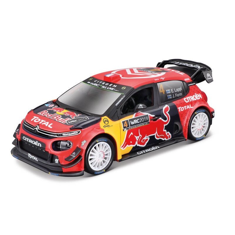 Macheta Citroen C3 Wrc - Rally Monte Carlo 2019 Esapekka Lappi - 1/32 Bburago - De Colectie