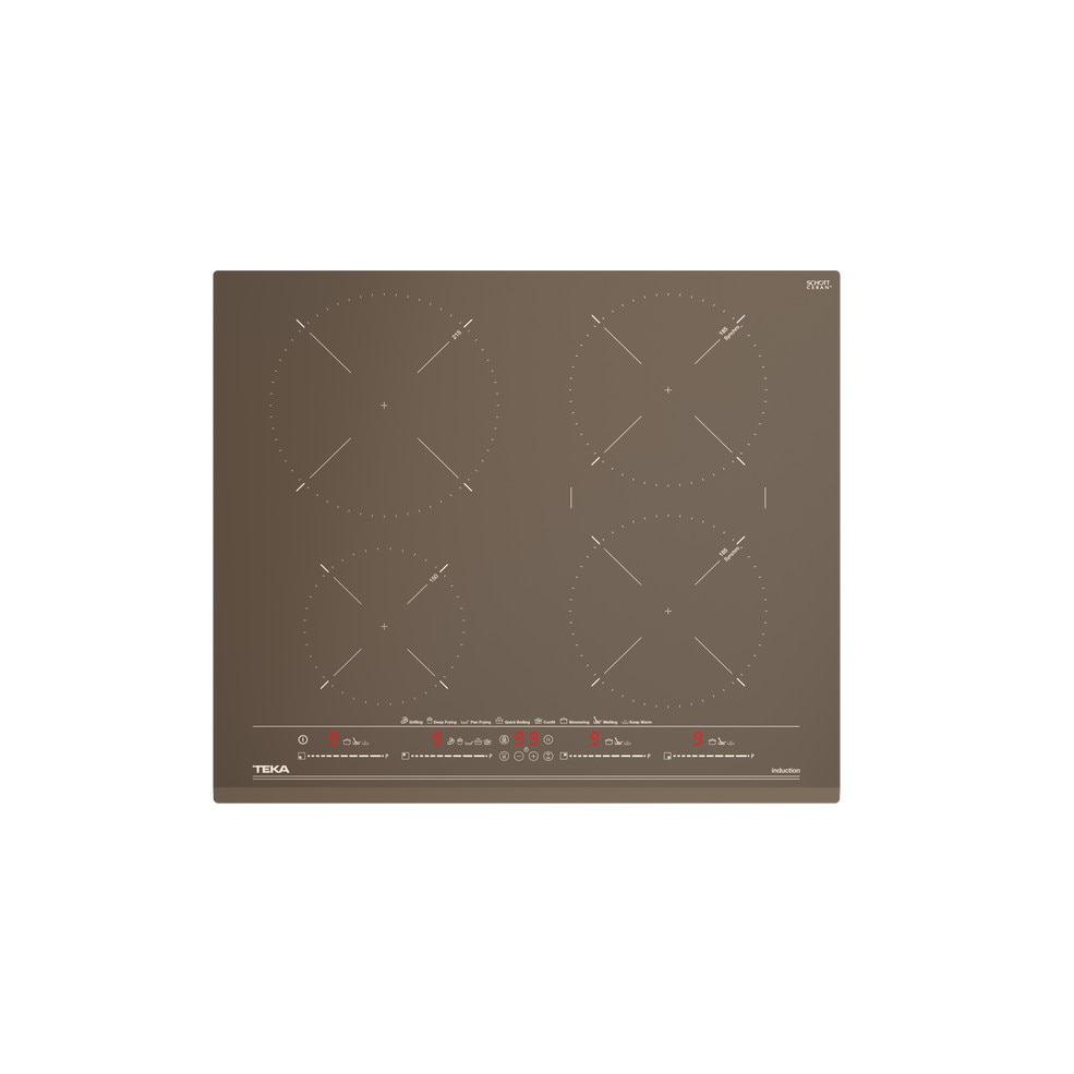 Plita Incorporabila Teka IZC 64630 LB MST, Inductie, 8800, 4 zone de gatit, 60cm, Maro