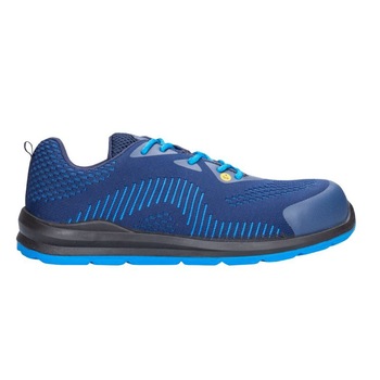 Pantofi de protectie Flytex S1P ESD SRC, culoare albastru, marimea 42