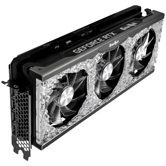 Placa video Palit GeForce® RTX™ 3070 Ti GameRock OC LHR, 8GB