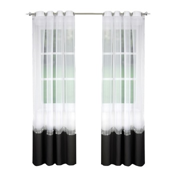 Draperie Imola , 145x250 cm, Negru Draperie Imola , 145x250 cm, Negru