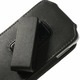 Husa Telefon compatibila cu Blackview S6, cu clema pentru curea si toc magnetic rotativ, piele sintetica, negru