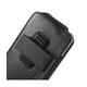 Husa Telefon compatibila cu Blackview S6, cu clema pentru curea si toc magnetic rotativ, piele sintetica, negru