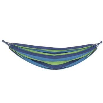 Hamac dublu XXL, pentru curte sau gradina, 150x210 cm, capacitate 200kg, albastru/verde Hamac dublu XXL, pentru curte sau gradina, 150x210 cm, capacitate 200kg, albastru/verde