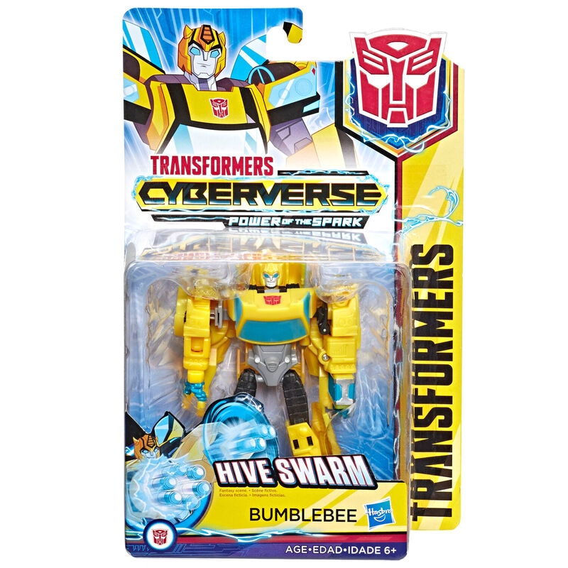 Figurina, Transformers, Cyberverse Bumblebee, Multicolor, 13cm