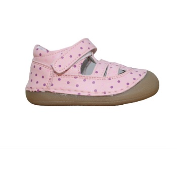 Pantofi copii cu talpa moale din piele Truffi A3310, Roz Pantofi copii cu talpa moale din piele Truffi A3310, Roz