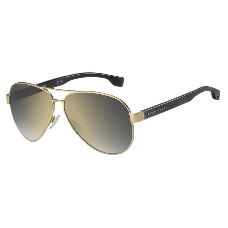 Ochelari de soare Hugo Boss, 1241/S - AOZ/FQ, Auriu