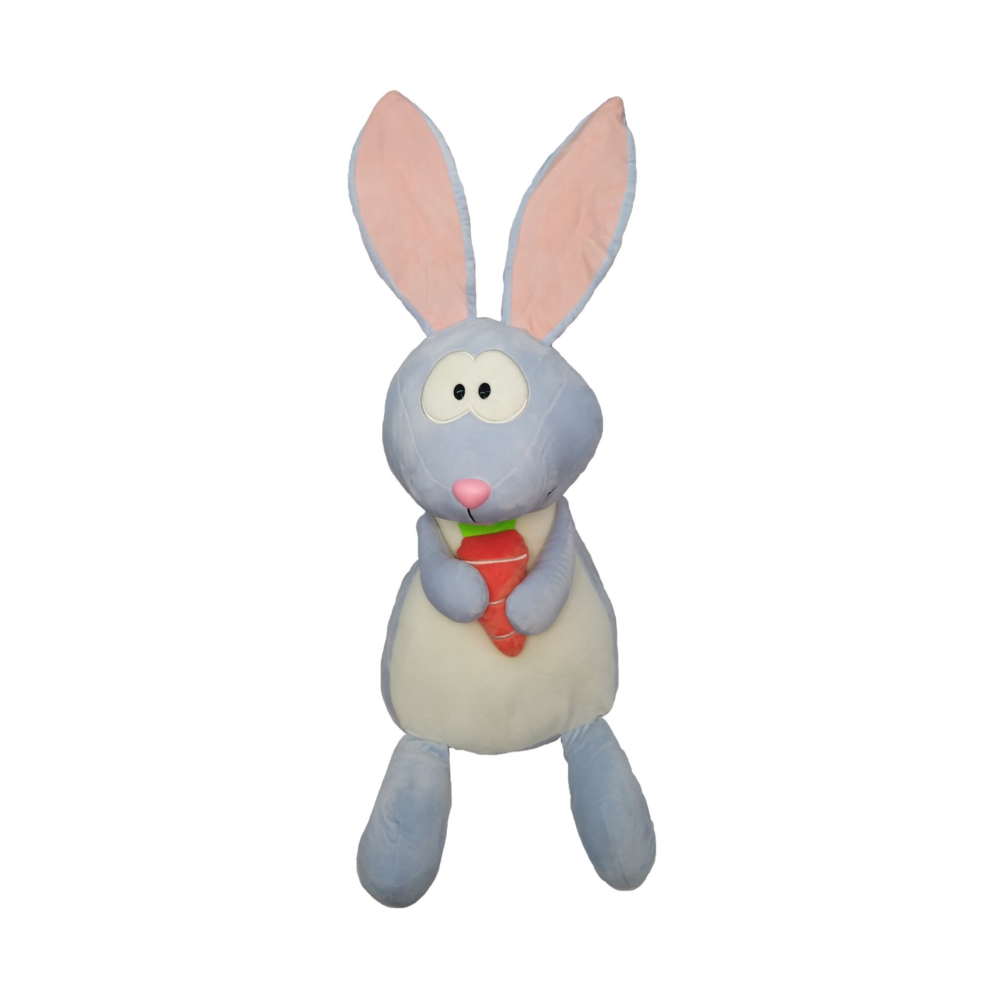 Iepuras de plus 60 cm, albastru