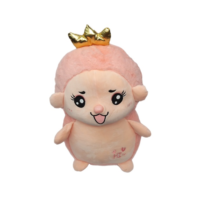 Jucarie de plus 45 cm,Nichita Impex, roz