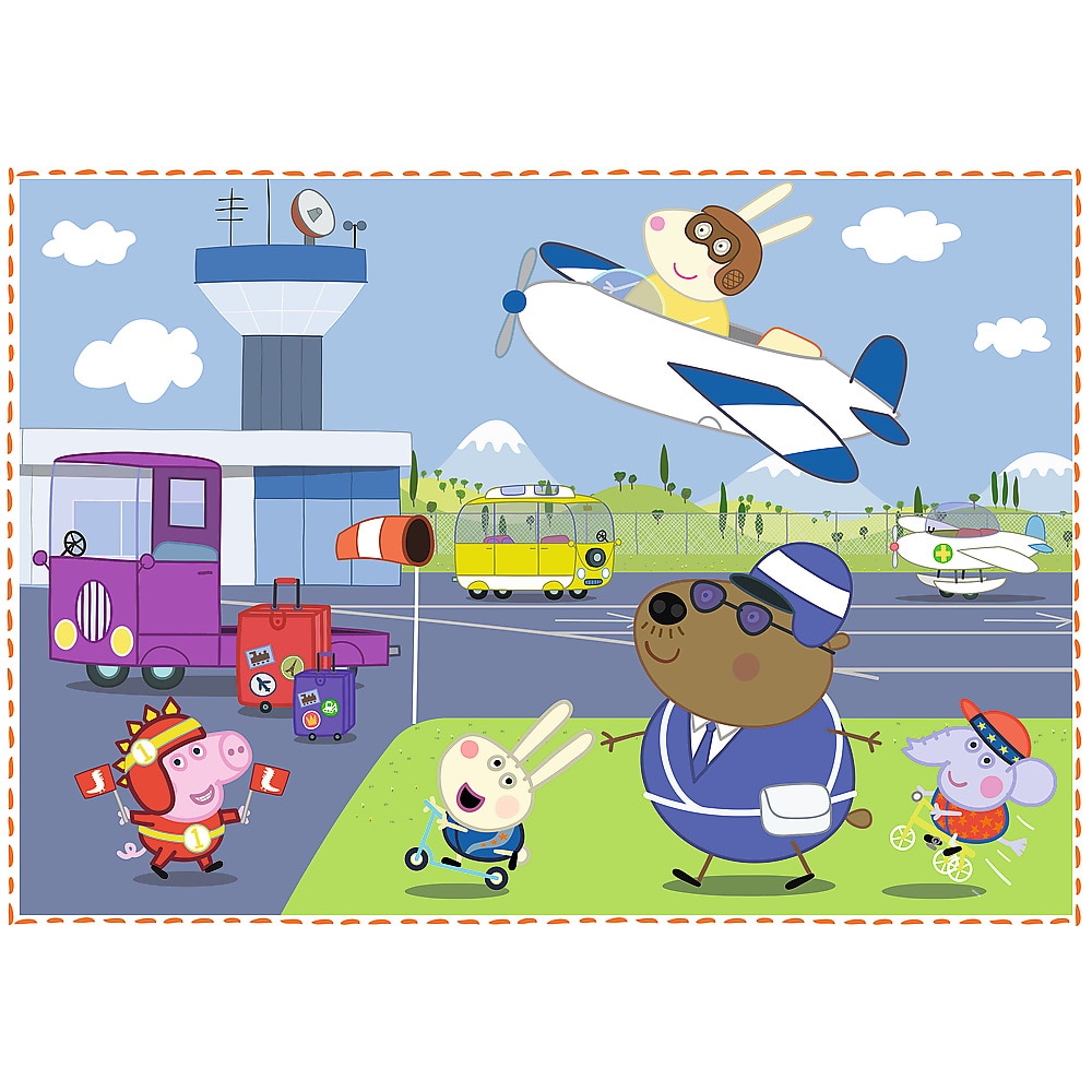 Clementoni Puzzel Peppa Pig 12 Stukjes - Cube Supercolor Puzzel Voor Kinderen 3-5 Jaar, Gemaakt In Italië 41195