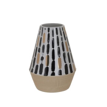 Vaza ceramica , Blue , White-Ivory.16x21 cm Vaza ceramica , Blue , White-Ivory.16x21 cm